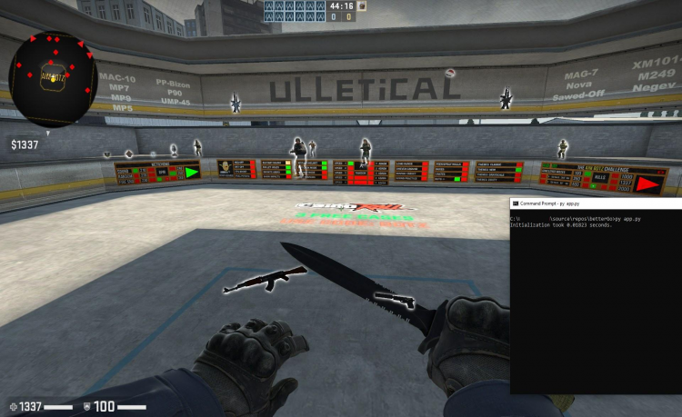 Python-Powered CSGO Wall Hack, Aimbot, and Fov Cheat for Free.
