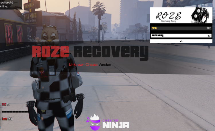 Unleash the Power of Roze Recovery Hack in GTA V Online - Mod Menu Cheat V1.58