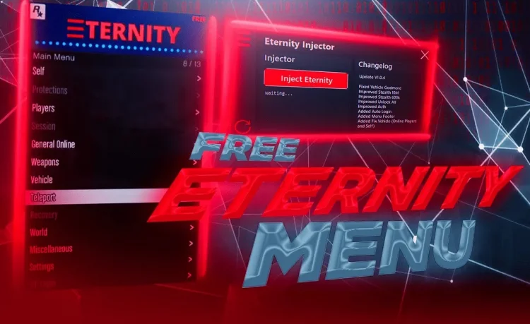Free GTA V Hack Download | Eternity Mod v1.6