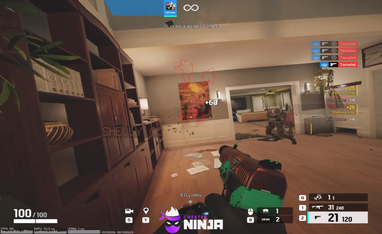Upgrade Your Gameplay with Rainbow Six Siege's Latest Internal Hack: Aimbot Wallhack v2.0