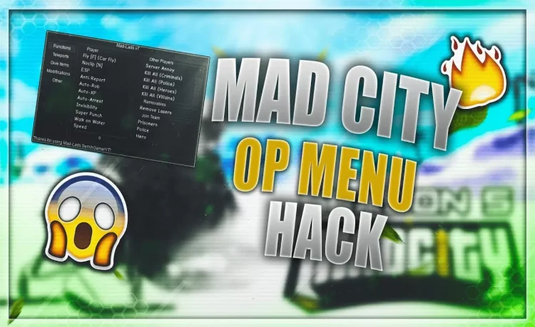 Mad City Hack For Roblox