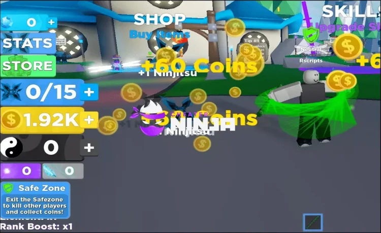 Maximize Your Earnings with Roblox Ninja Legends Script - Instantly Sell in 35x Sell Area.
