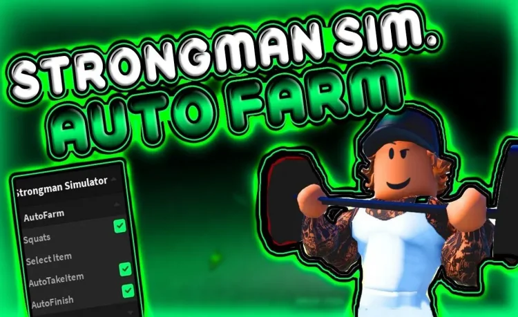 Strongman Simulator Hack for Roblox | Auto Farm and more